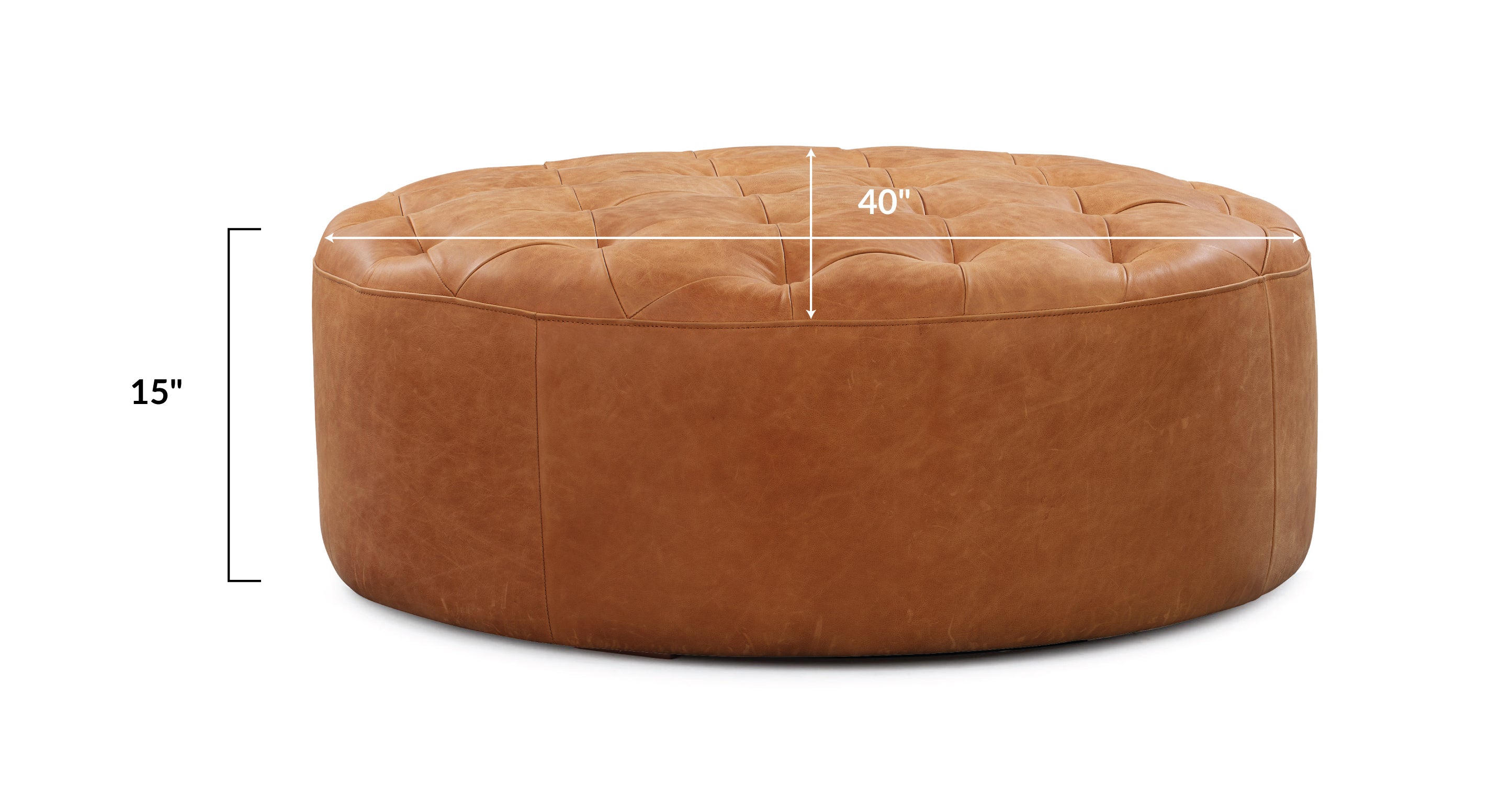 Stylish Ascot Ottoman - Modern Footrest & Storage Bench for Living Room, Bedroom & Office - Perfect for Extra Seating & Home Decor