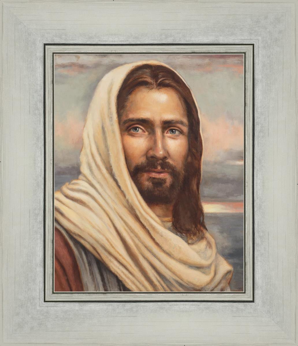 Blessed Savior by Sandy Freckleton Gagon - Inspirational Christian Artwork for Home Decor & Church Wall Decor