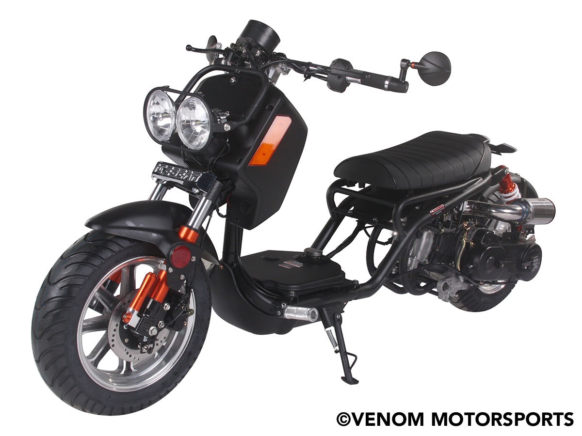 50cc Maddog Scooter Generation 4 - Automatic Transmission Gas Powered Moped for Adults - Perfect for Urban Commuting & Short Distance Travel