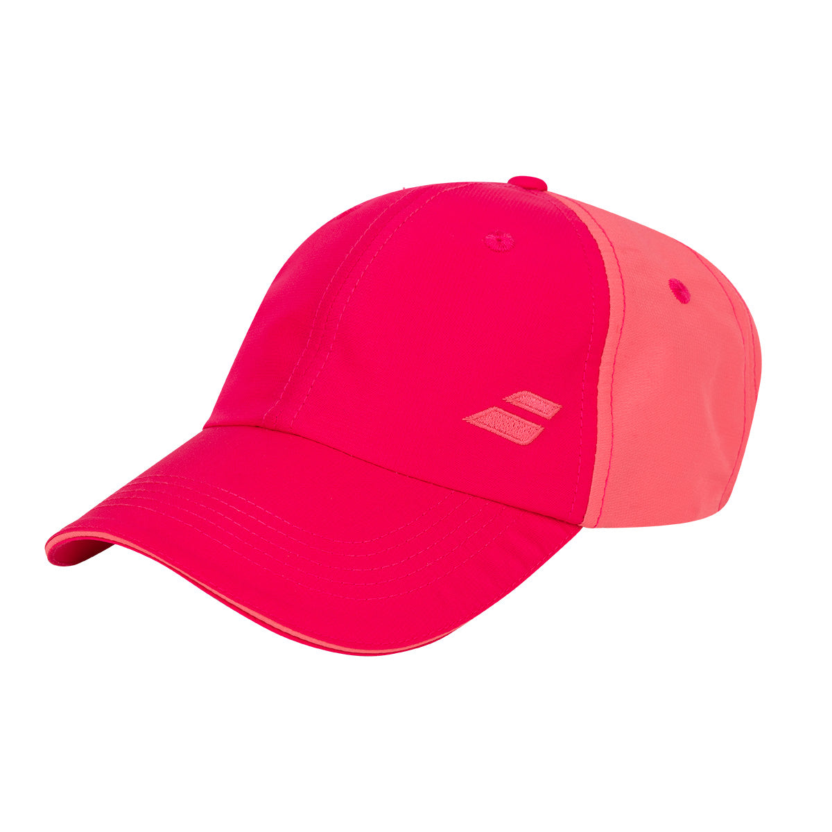 Babolat Junior Basic Logo Hat for Kids - Adjustable Tennis Cap for Boys & Girls (Rose) - Perfect for Tennis Matches, Training, and Outdoor Sports