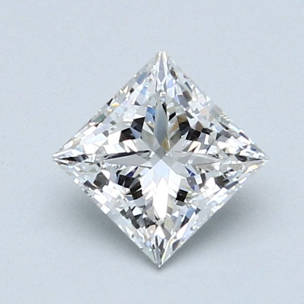 1.01 Carat F Color SI2 Clarity Princess Cut Diamond - Perfect for Engagement Rings & Fine Jewelry