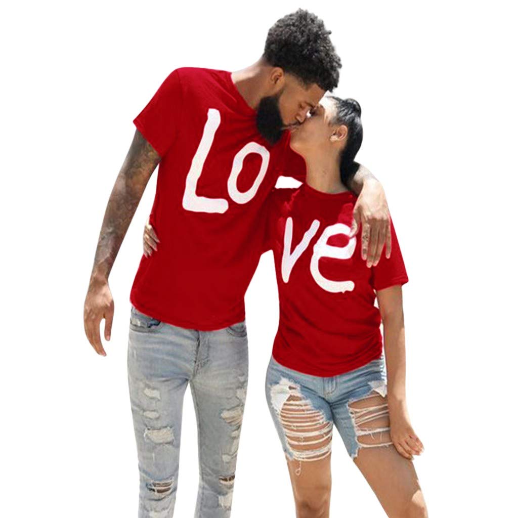 Matching Couple T-Shirts for Wedding, Anniversary & Newlyweds - Romantic Love MM Couple Tees for Date Nights, Vacations & Special Occasions