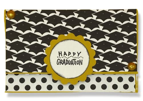 Graduation Gift Card Holder - Elegant Money & Gift Card Envelope for High School & College Graduates - Perfect for Graduation Parties, Commencement Gifts & Congratulations Cards