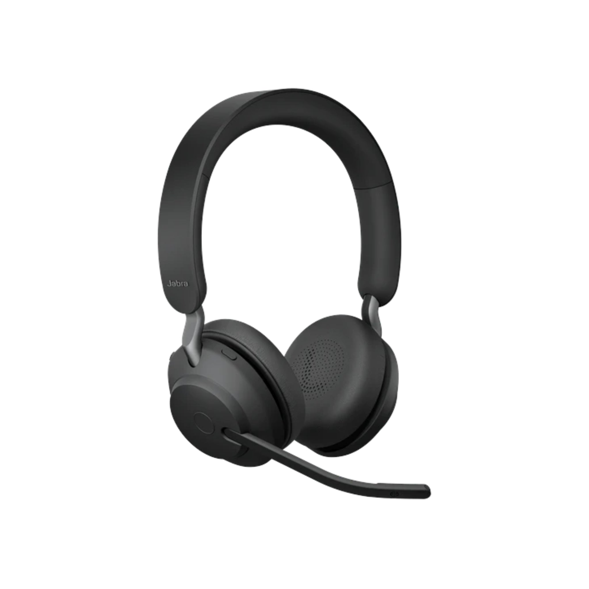 Jabra Evolve2 65 Wireless Bluetooth Headset with Noise Cancellation - Black | Premium Office Headphones for Conference Calls, Remote Work & Music Listening