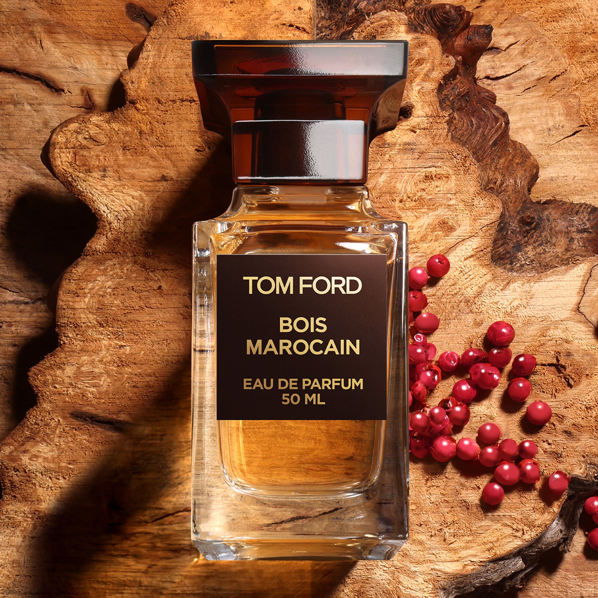 Tom Ford Bois Marocain Eau de Parfum for Men - Luxury Woody Spicy Cologne - Perfect for Date Night & Special Occasions