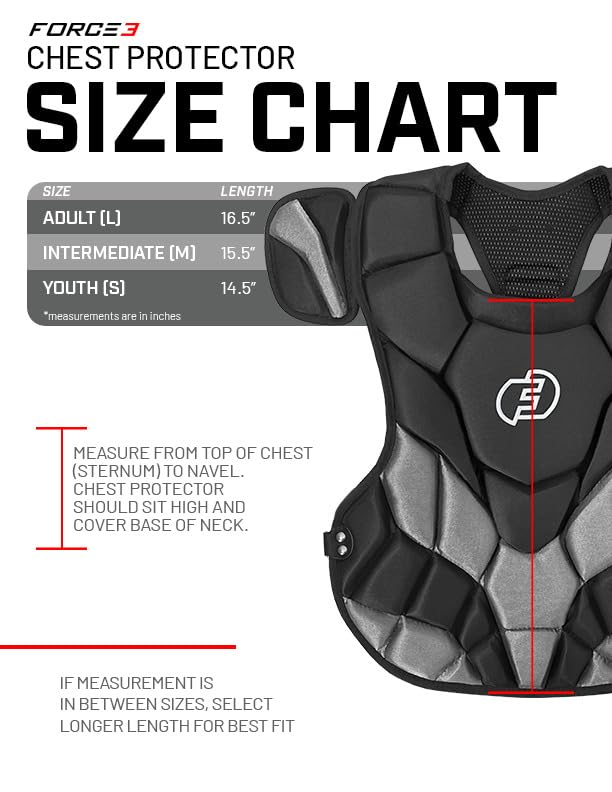 Adult Hockey Style Catcher's Set with Defender Mask & Chest Protector - NOCSAE Certified Safety Gear for Baseball, Softball & Training (Ages 16+) - Perfect for Games, Practices & Goalkeeper Training