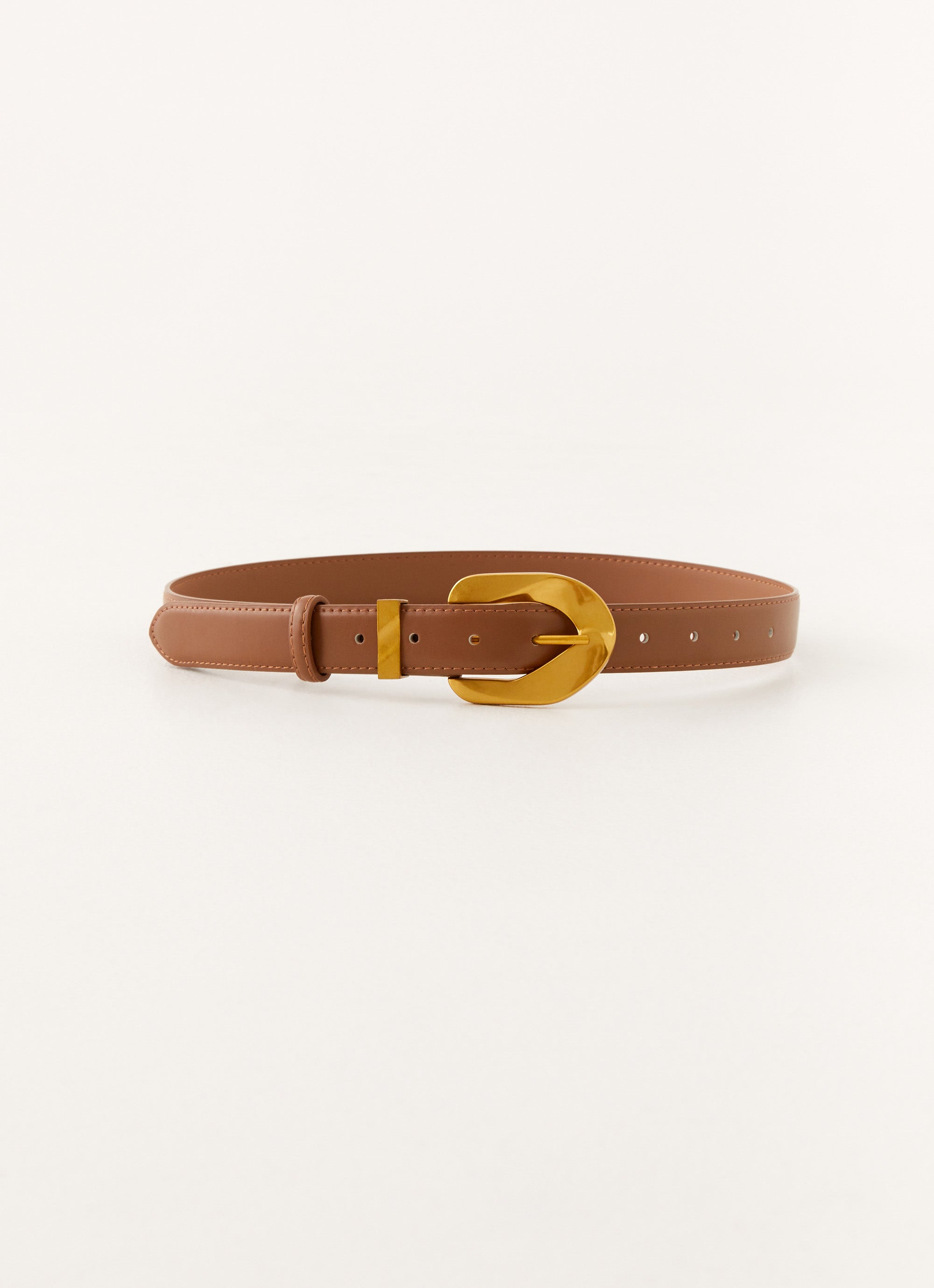 Premium Hyphen Belt for Men - Genuine Leather, Adjustable & Stylish Brown Belt - Perfect for Casual Wear, Office & Formal Occasions