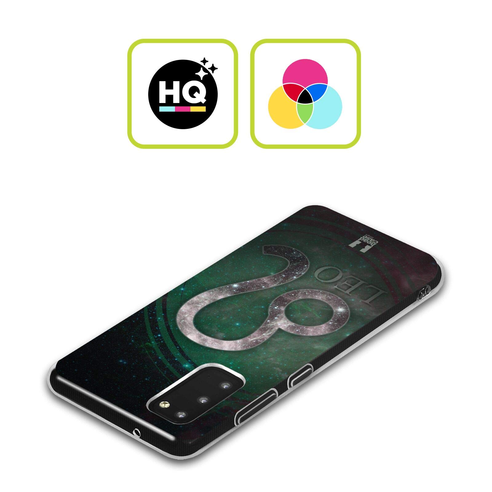 Head Case Designs Leo Nebula Zodiac Symbols Soft Gel Case for Samsung Galaxy S21+ 5G - Protective Phone Cover with Matching Wallpaper for Daily Use & Gift Giving