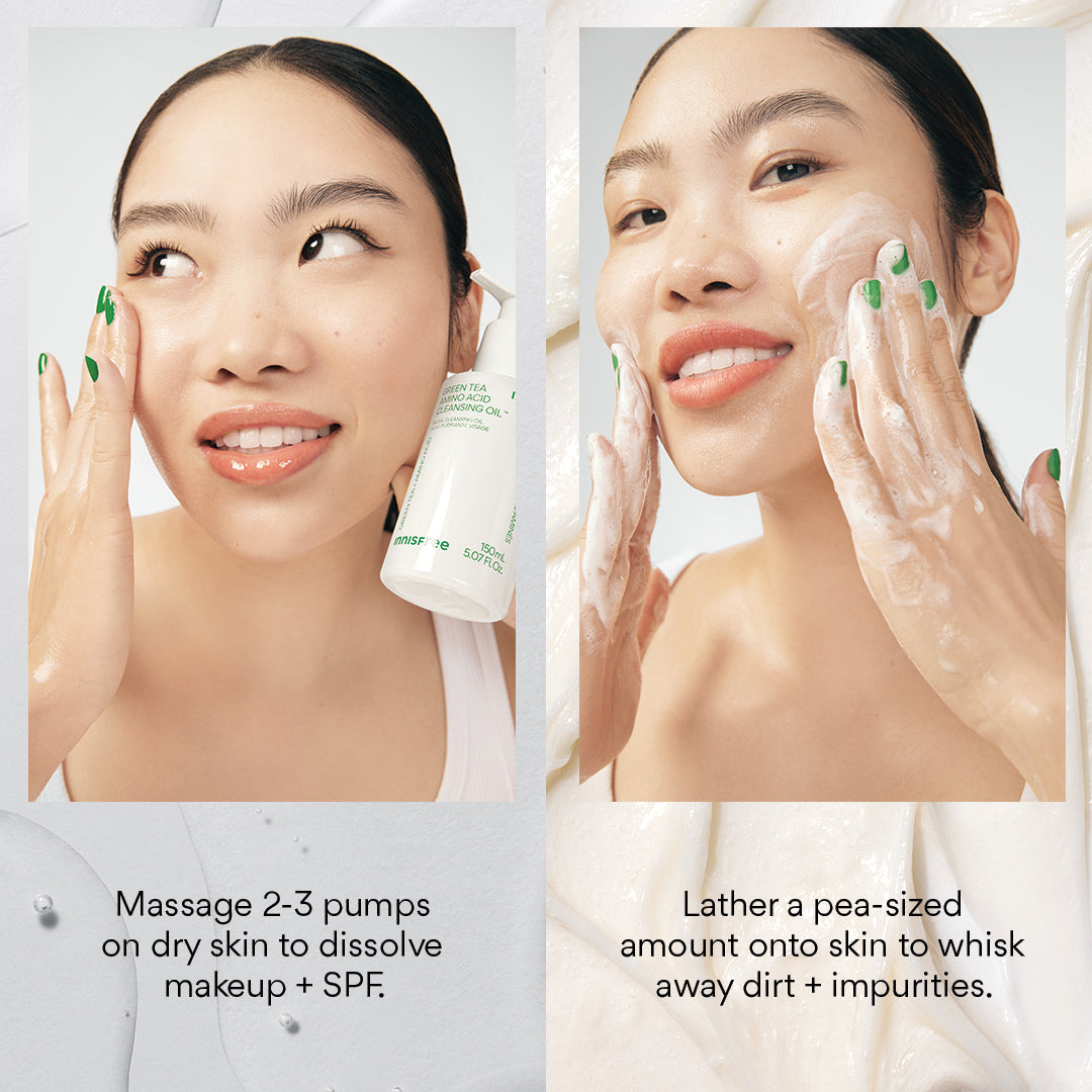 Fresh Start Double Cleansing Duo - Oil & Foam Cleanser Set for Deep Pore Cleansing | Perfect for Morning & Night Skincare Routine