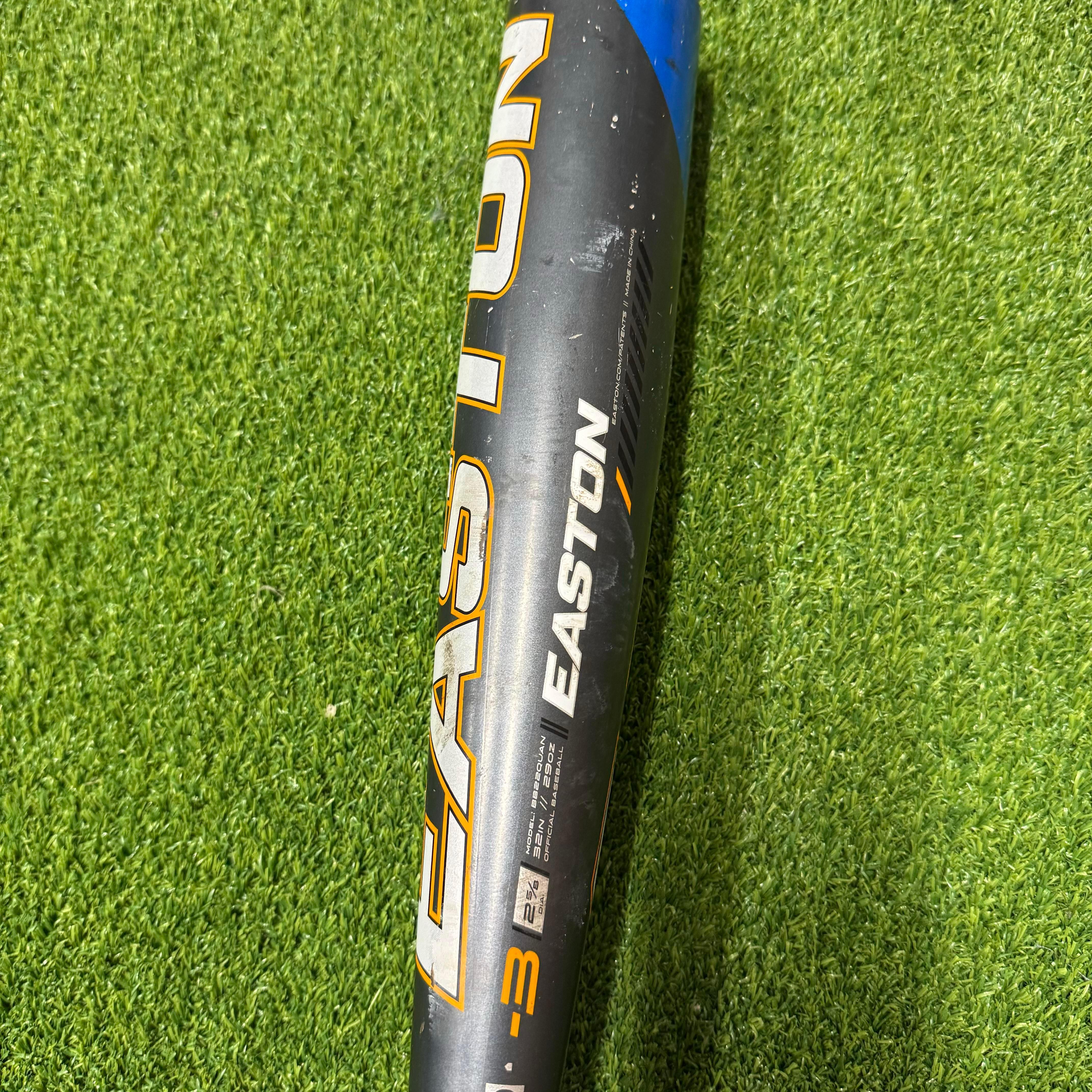 Easton Quantum 3 BBCOR Baseball Bat -32/29 (BB22QUAN) | High Performance for Power Hitters | Perfect for College & High School Games, Tournaments & Practice