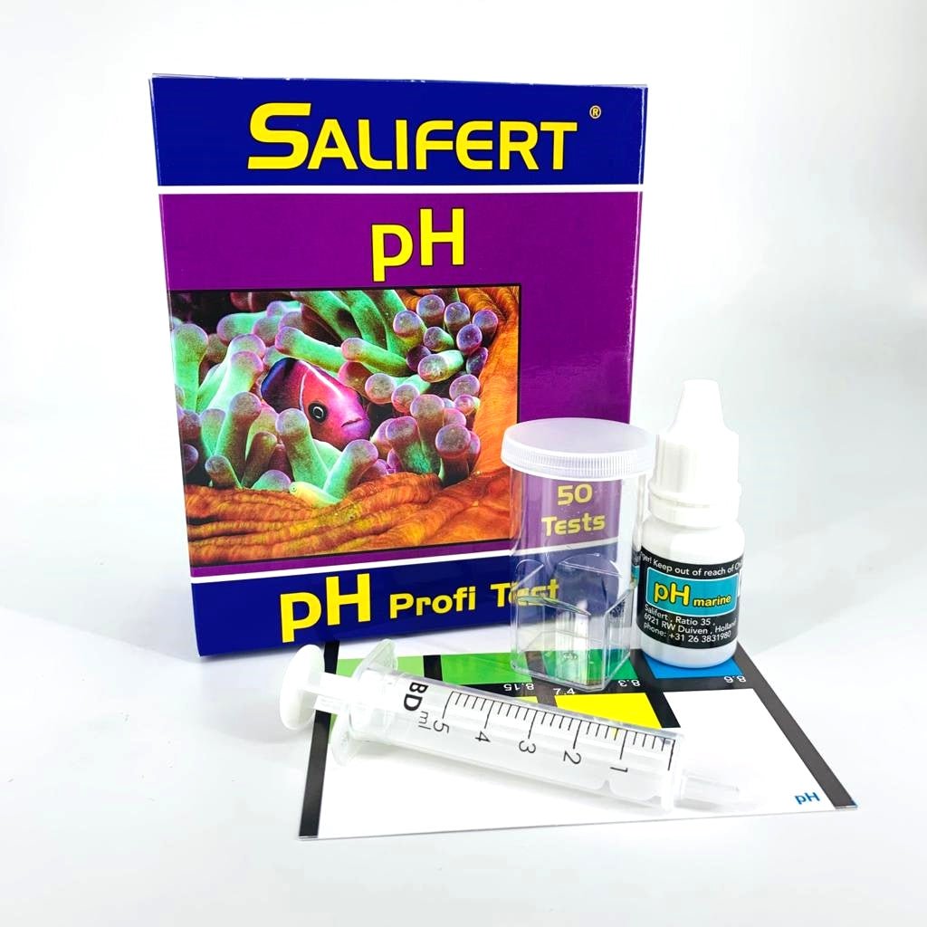 SALIFERT pH Profi Test Kit for Saltwater Aquariums - Accurate Marine Water Testing for Reef Tanks & Fish Tanks