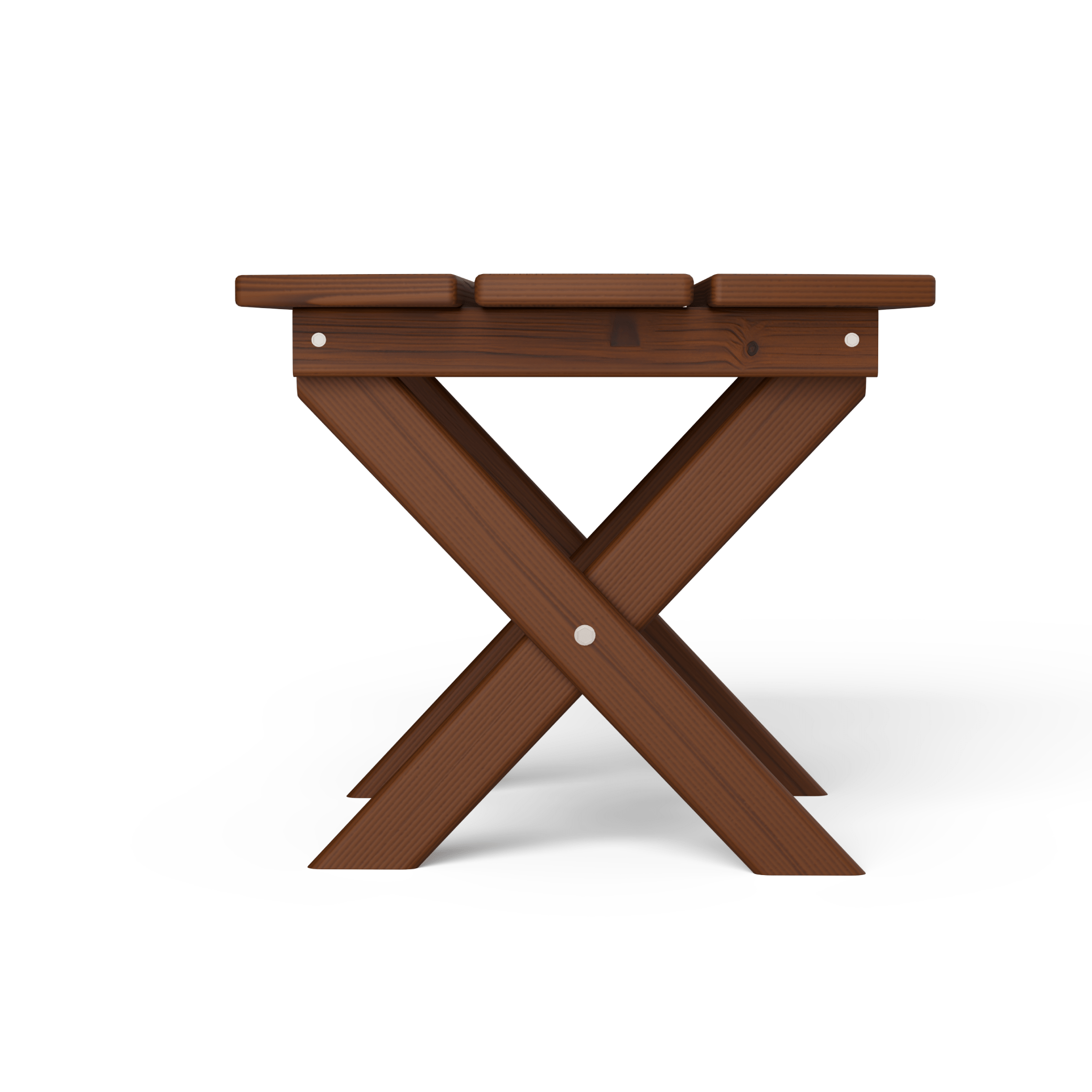 Keystone Amish Co. Folding Oval End Table - Solid Wood Side Table for Living Room, Bedroom, or Patio - Perfect for Small Spaces & Home Decor