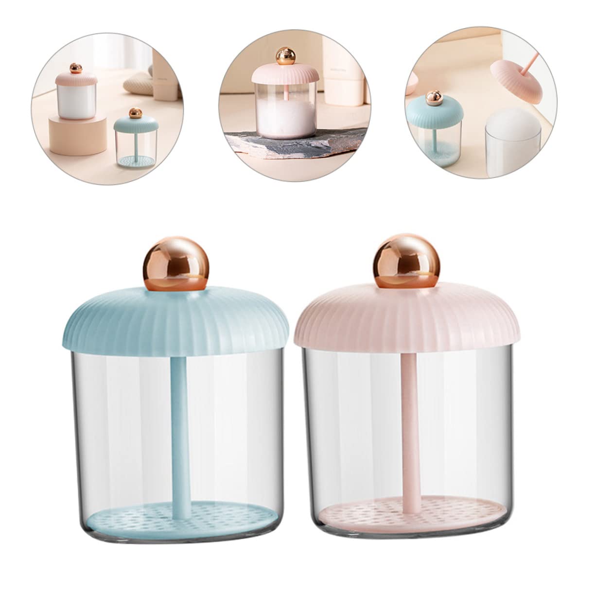 FRCOLOR 4-Piece Skin Care Bubble Foamer Set - Face Wash Foamer, Rich Cream Foamer, Bubble Maker Cup for Bath & Shower | Perfect for Spa, Facial Cleansing & Relaxing Bubble Baths