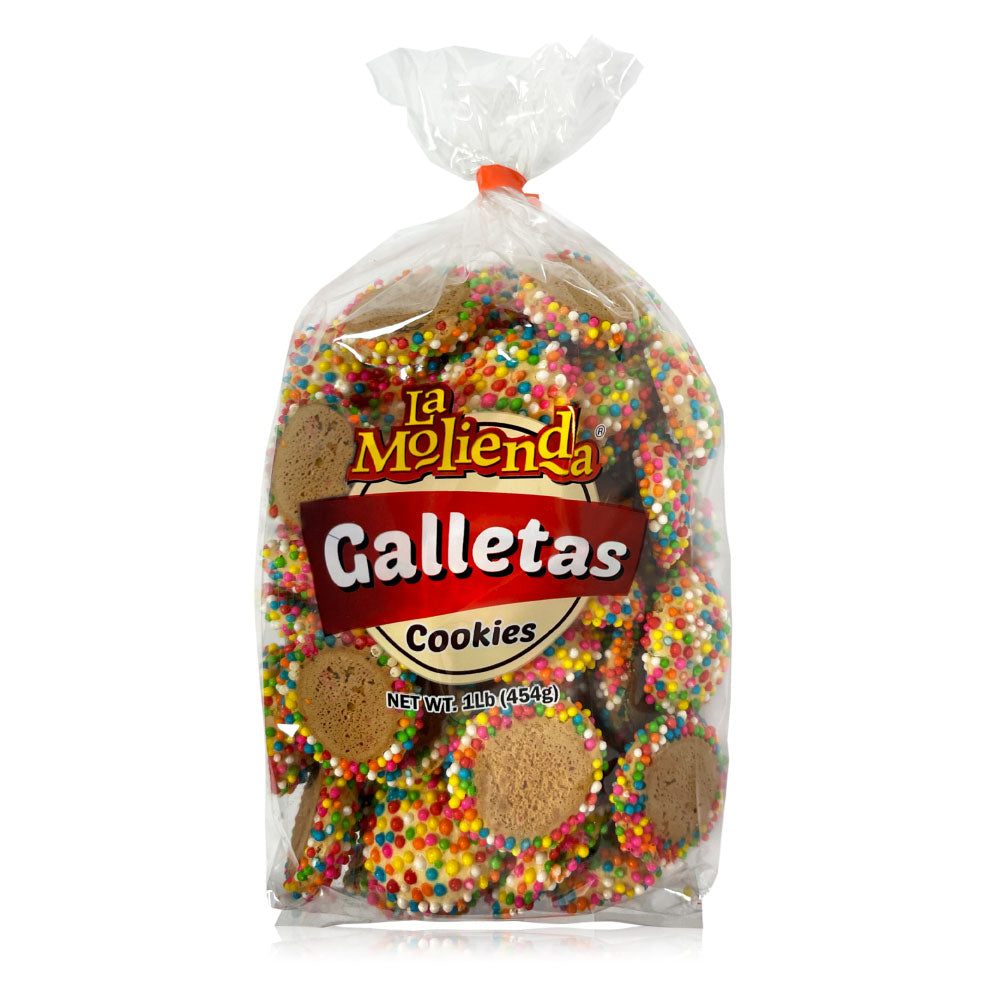La Molienda Colorful Sugar Sprinkles for Baking | 1lb Resealable Bag | Perfect for Cookies, Cakes, Cupcakes & Dessert Decorating