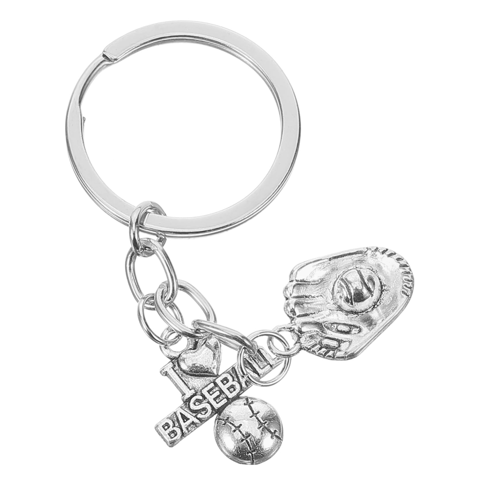 BESPORTBLE 5pcs Baseball Keychain Set - Cute Softball Key Rings for Women, Baseball Party Favors, Backpack Accessories & Bag Decor - Perfect for Baseball Fans, Gifts & Sports Events