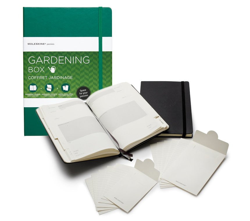 Moleskine Passion Gardening Gift Box Set - Perfect for Gardeners, Plant Lovers & Creative Journaling - Ideal for Birthday Gifts, Housewarming Presents & Gardening Inspiration