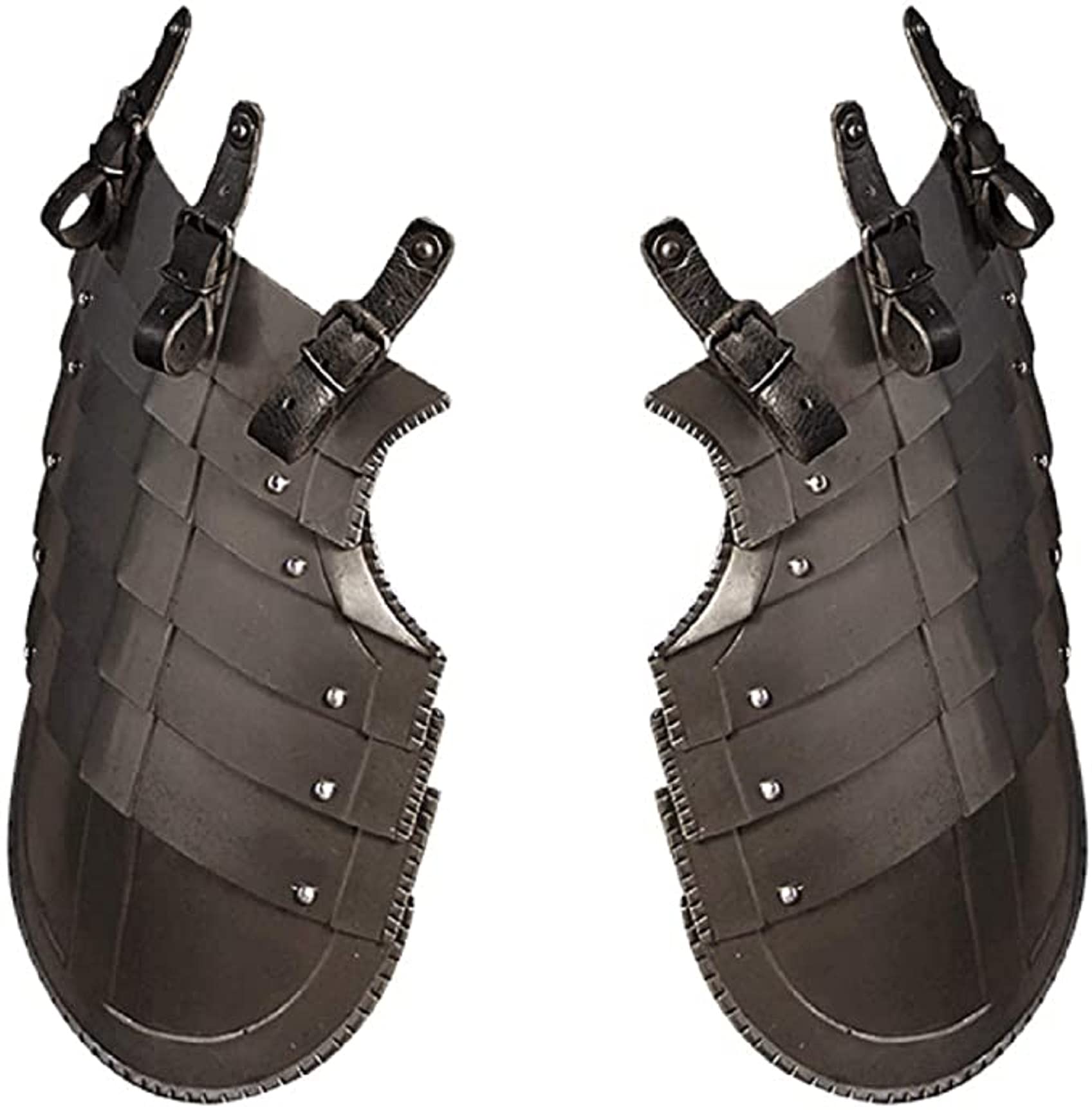 Kaspar Steel Functional Tassets Belt - Medieval Leg Armor for LARP, Cosplay & Renaissance Fairs | Durable Historical Reenactment Gear