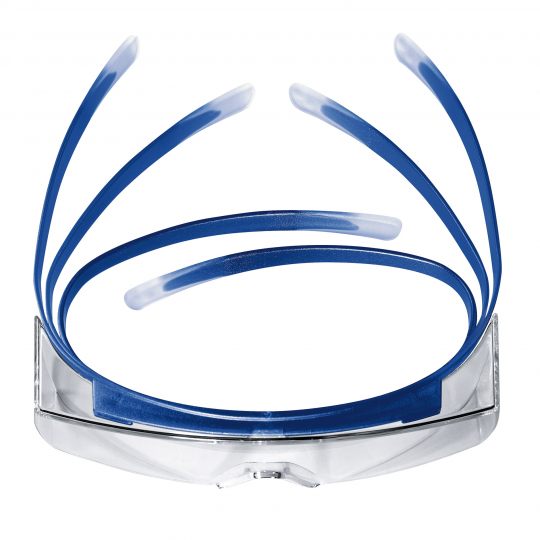 Uvex Super OTG Safety Glasses - ANSI Z87.1 Certified Over-The-Glasses Protective Eyewear for Work, Lab & DIY Projects