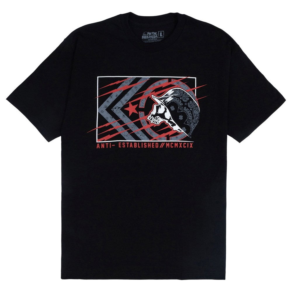 Metal Mulisha Tracker T-Shirt for Men - Graphic Tee with Skull Design - Perfect for Skateboarding, Motorcycle Riding & Streetwear Fashion