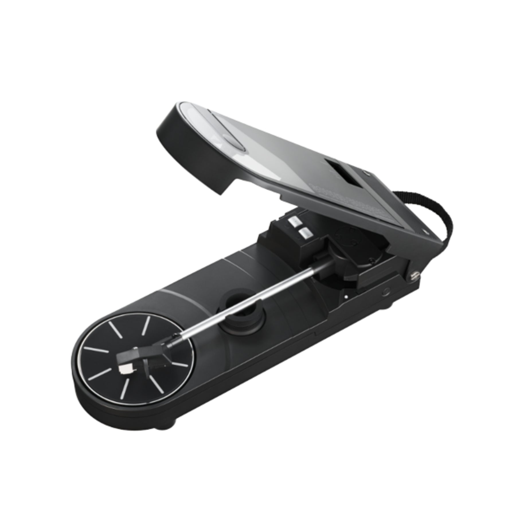 Audio Technica AT SB727 Sound Burger Compact Portable Turntable - Play Vinyl Records Anywhere, Perfect for Home, Office & Travel Use