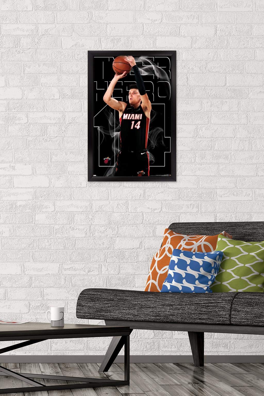 NBA Miami Heat Tyler Herro Wall Poster - 22.4