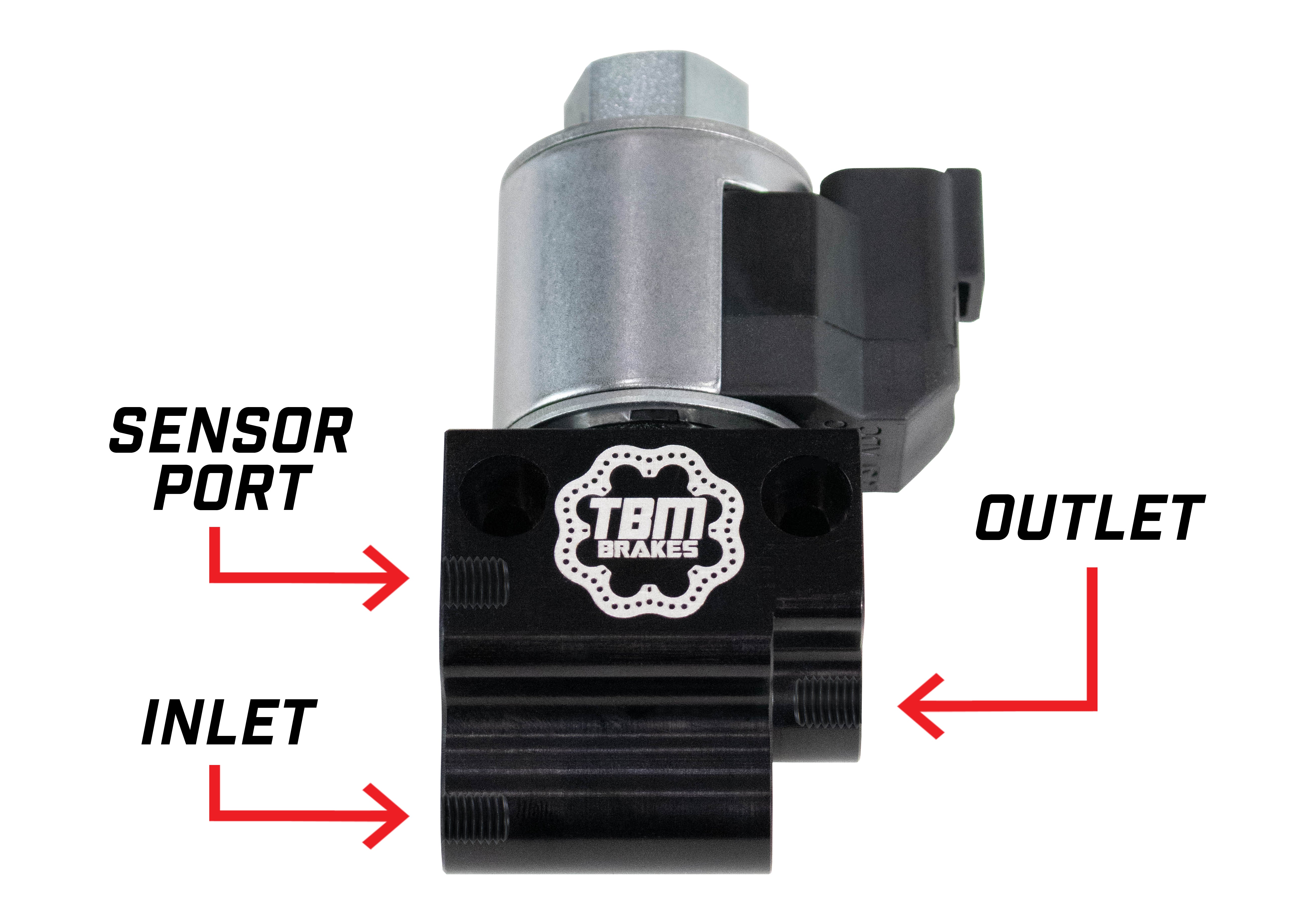 2009 CTSv2 TBM Dual Line Lock Kit with Brackets - High-Performance Brake Lock System for Racing & Track Use