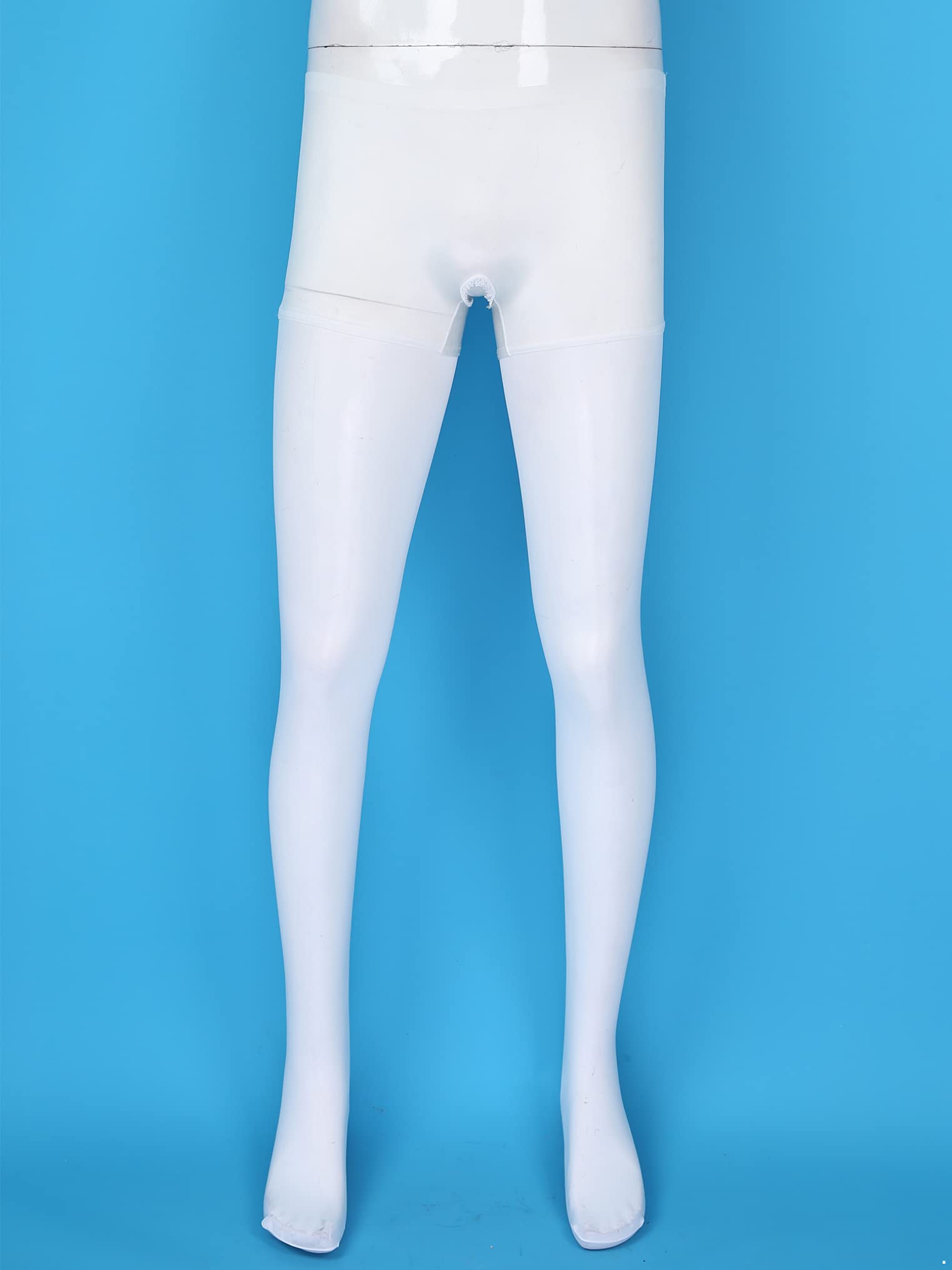 ACSUSS Men's Sexy Sheer Pantyhose - Ultra Thin Transparent Tights for Adults & Gay Bodystocking - Perfect for Cosplay, Role Play & Sensual Wear