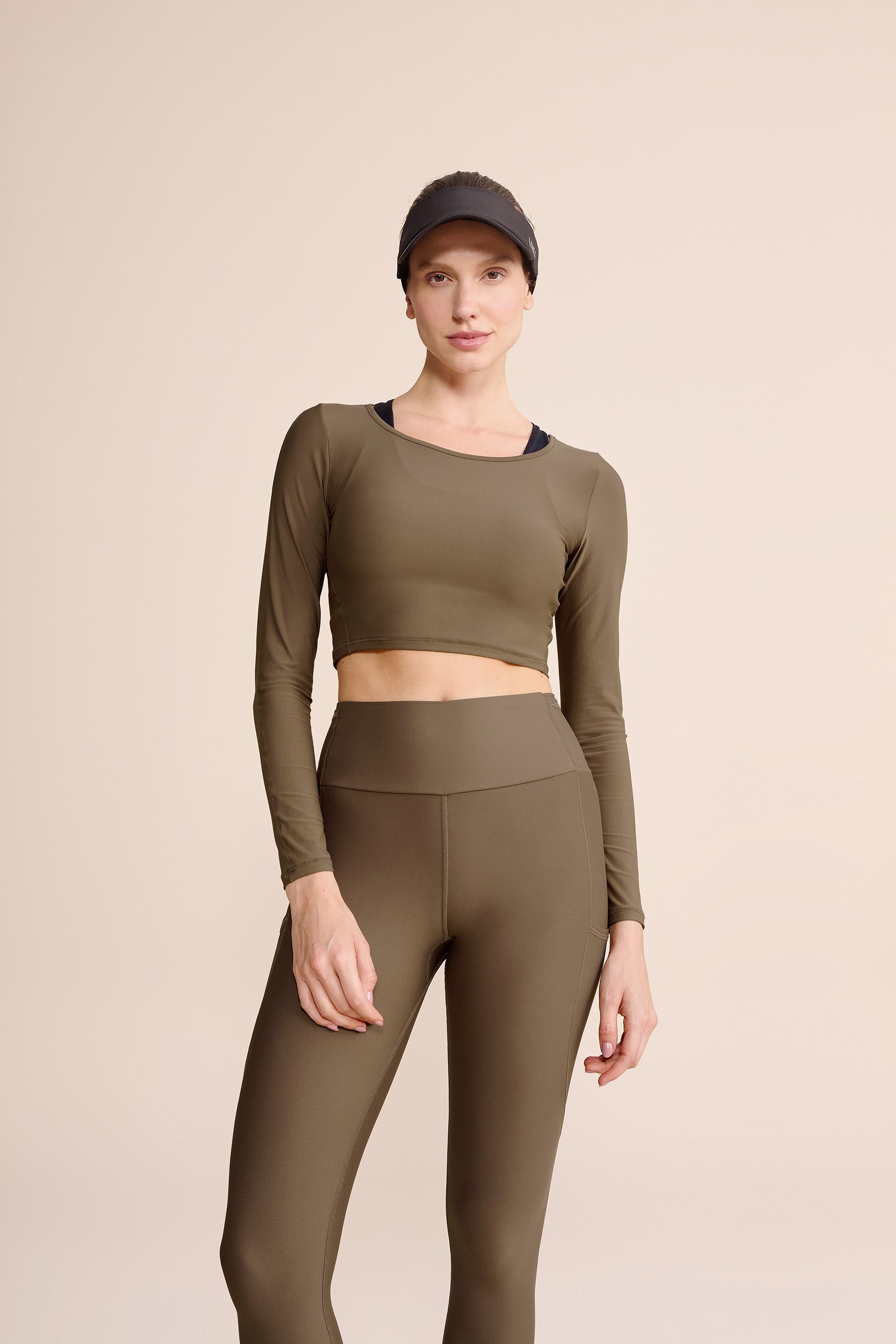 Harmony Crop Long Sleeve Tops for Women - Soft Stretchy Yoga Shirts, Workout Tees & Casual Wear - Perfect for Yoga, Gym, Running & Everyday Outfits