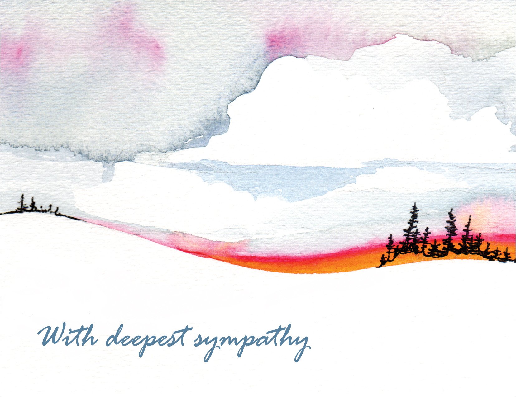 Sympathy Cards - Set of 12 Blank Condolence Cards with Envelopes for Funeral, Memorial & Loss | Thoughtful Bereavement Gifts for Friends & Family