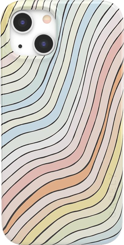 13 Ride The Wave | Pastel Rainbow Lined
