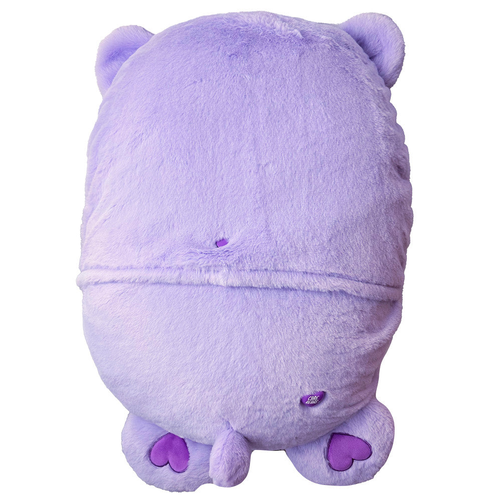 Care Bears Happy Nappers Share Bear Plush Pillow - Soft Stuffed Animal Toy for Kids, Cuddly Pocket Pal for Nap Time & Sleepovers - Perfect Gift for Children's Bedroom Decor & Comfort