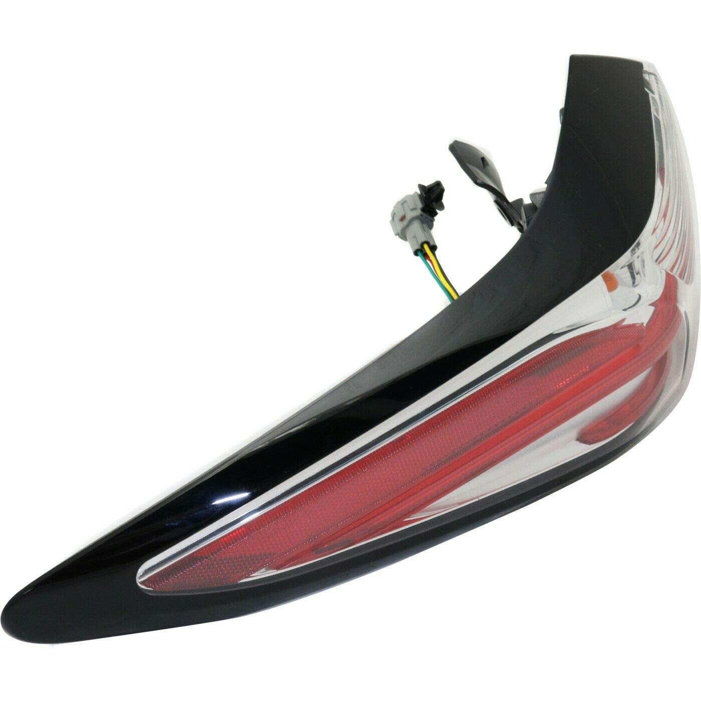 ZPKUNZV LED Tail Light Compatible with 2015-2018 Models - Driver Side Outer Body Mounted - Perfect for Night Driving & Enhanced Vehicle Safety