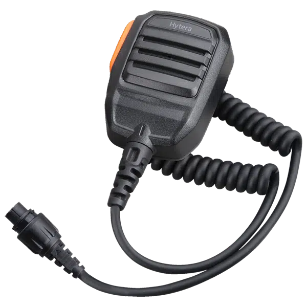 Hytera SM18A4 Professional Two-Way Radio Remote Speaker Microphone - Durable & Clear Communication for Security, Construction & Outdoor Adventures