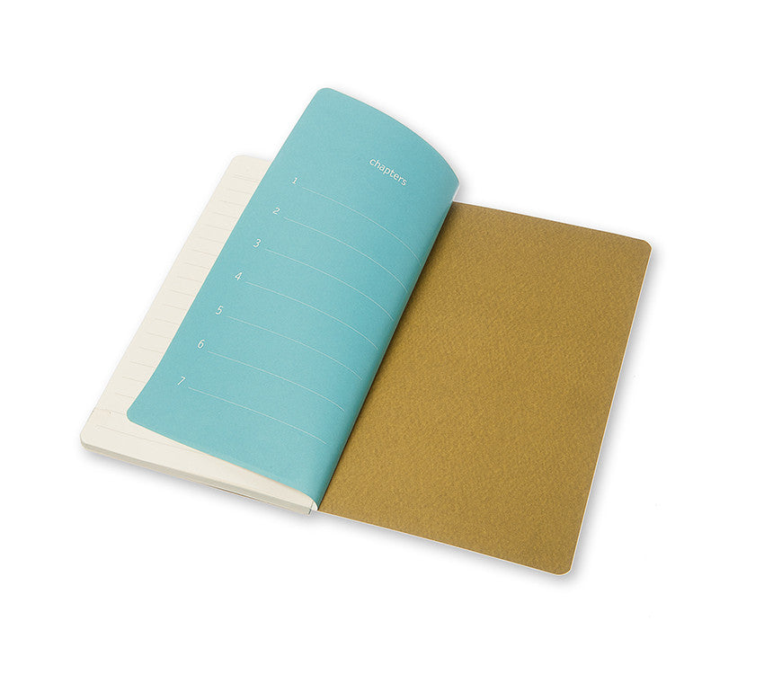 Moleskine Chapters Journal - Ruled Pages, Soft Cover - Perfect for Writing, Note Taking & Daily Planning | Ideal for Students, Professionals & Creative Minds