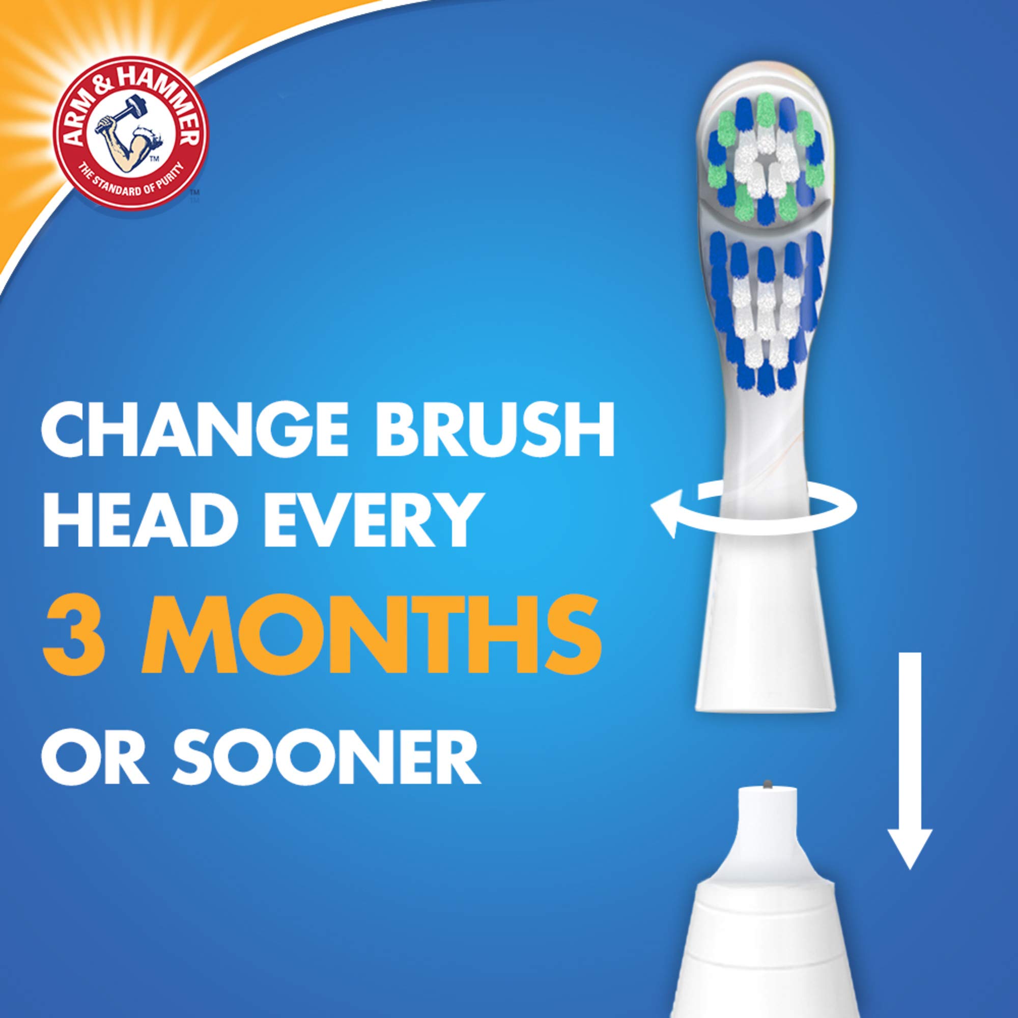 Spinbrush PRO+ Extra White Battery-Powered Toothbrush - Removes 100% More Plaque with Soft Bristles - Includes Batteries - Perfect for Travel & Daily Oral Care