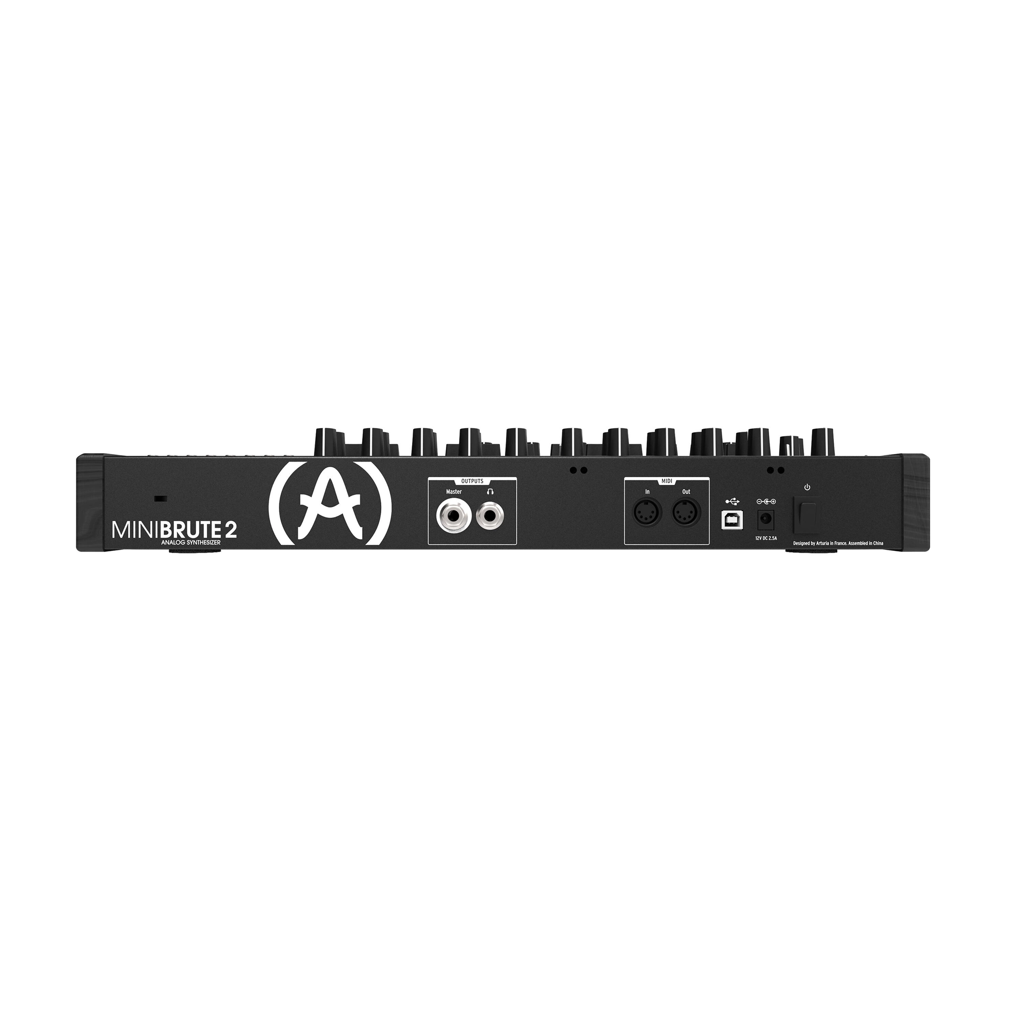Arturia Minibrute 2 Semi-Modular Analog Synthesizer - Professional Keyboard for Music Production & Live Performance | Perfect for Studio Recording, Electronic Music Creation & Sound Design