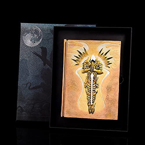 Vintage DIY Scrapbook Notebook - Embossed Magic Notepad for Business, Crafts, Stickers & Diary - Perfect for Journaling, Gift Giving & Creative Projects (Color: D)