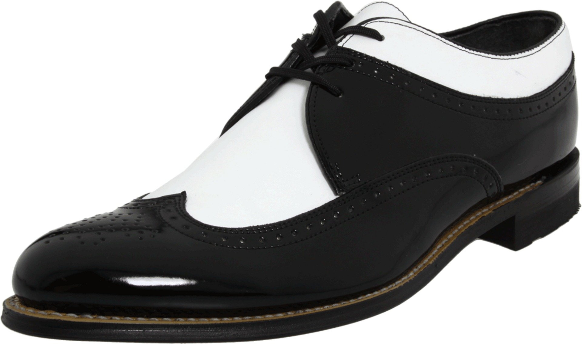 STACY ADAMS Men's Daystacy P Wingtip Dress Shoes - Classic Oxford Style for Business & Formal Occasions - Perfect for Weddings, Office & Special Events