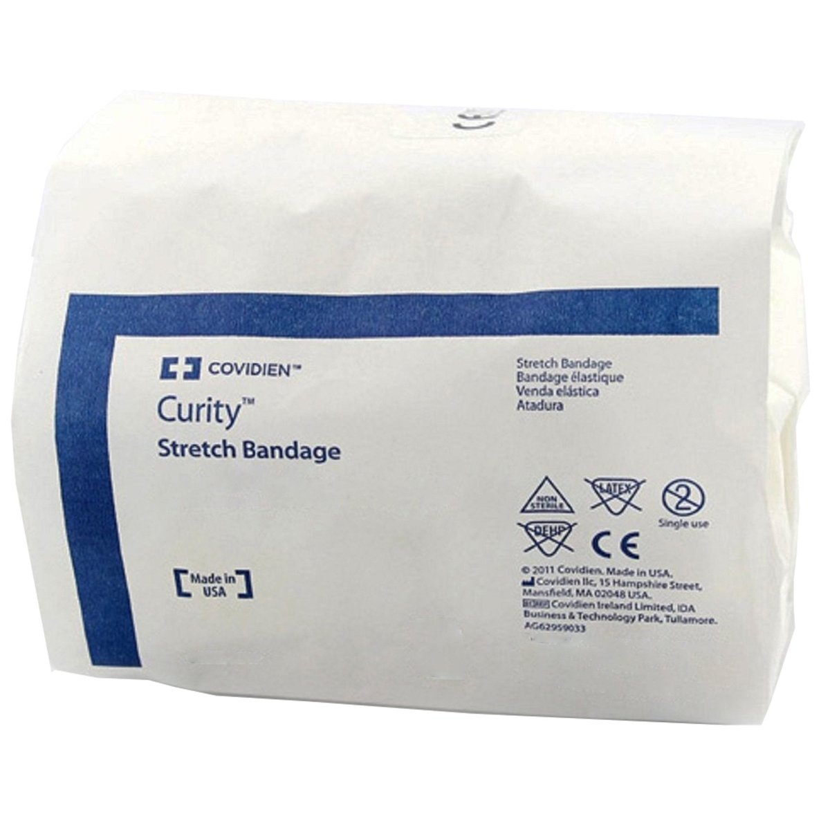 Curity Nonsterile Conforming Bandage - Self-Adhesive Medical Wrap for Wound Dressing, First Aid, Sports Injuries & Post-Surgical Care