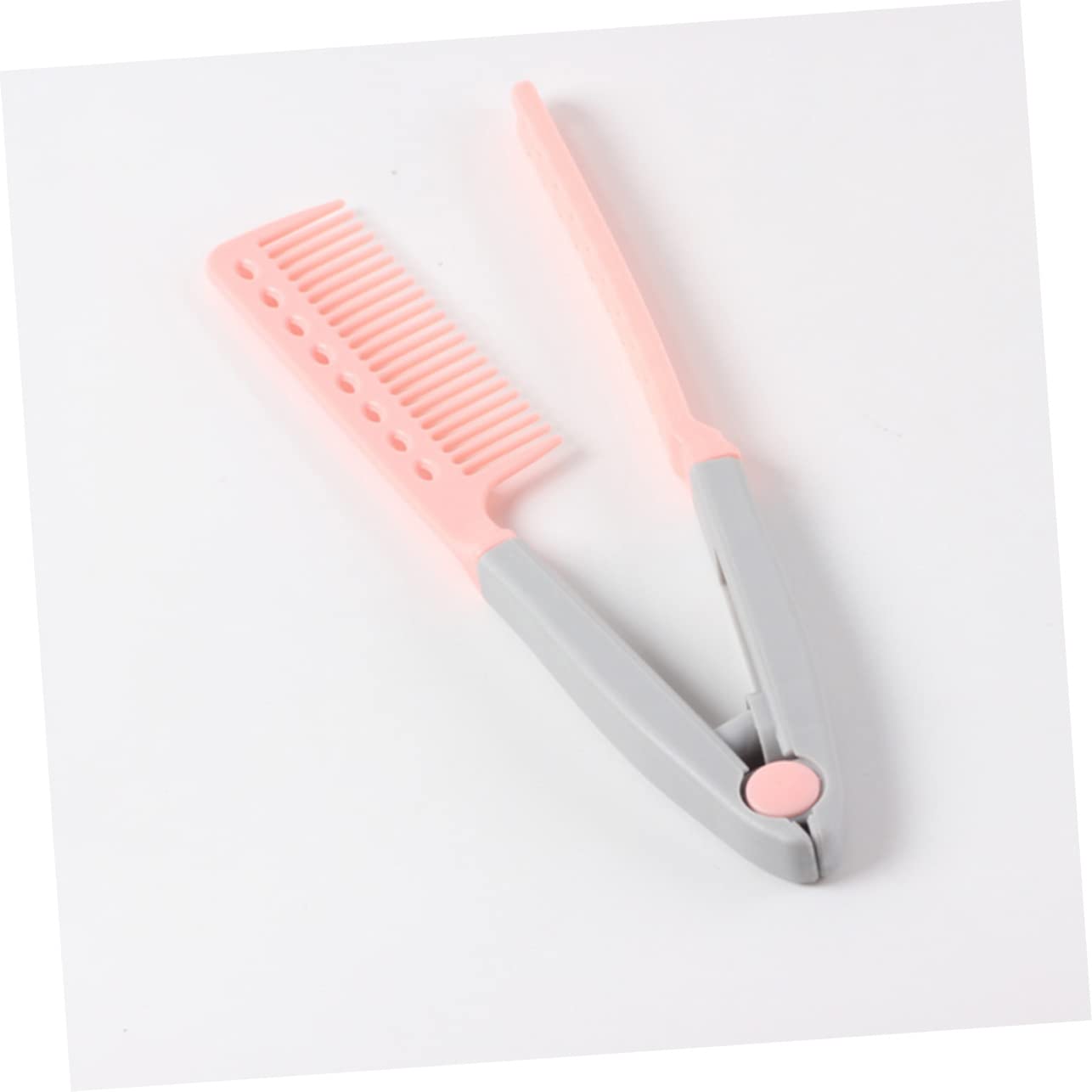 CAXUSD Hair Straightening Comb Set - 3 Pack V-Shape Hair Straightener Brush & Styling Tool for Smooth, Frizz-Free Hair | Perfect for Home Use, Travel & Salon Styling