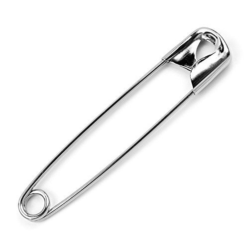 Gogi Enterprises Premium Safety Pins for Women & Girls - 42 Pack (1.5 Inch) | Secure Clothing, DIY Crafts, Emergency Repairs | Ideal for Sewing, Fashion Design & Home Use