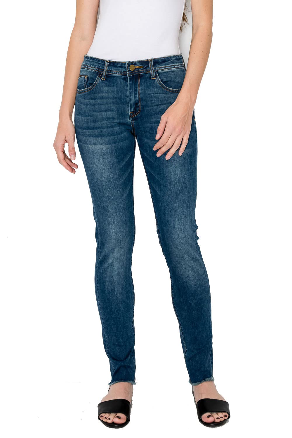 ZAMONG Women's High-Rise Skinny Jeans - Stretch Denim Pants for Everyday Wear, Work & Casual Outfits | Slim Fit, Comfortable & Fashionable