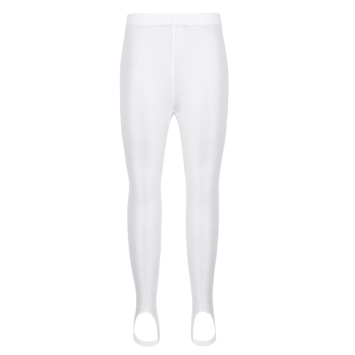 **Girls' Stirrup Leggings - Stretchy Yoga Dance Tights for Kids - Perfect for Gymnastics, Ballet & Athletic Wear**