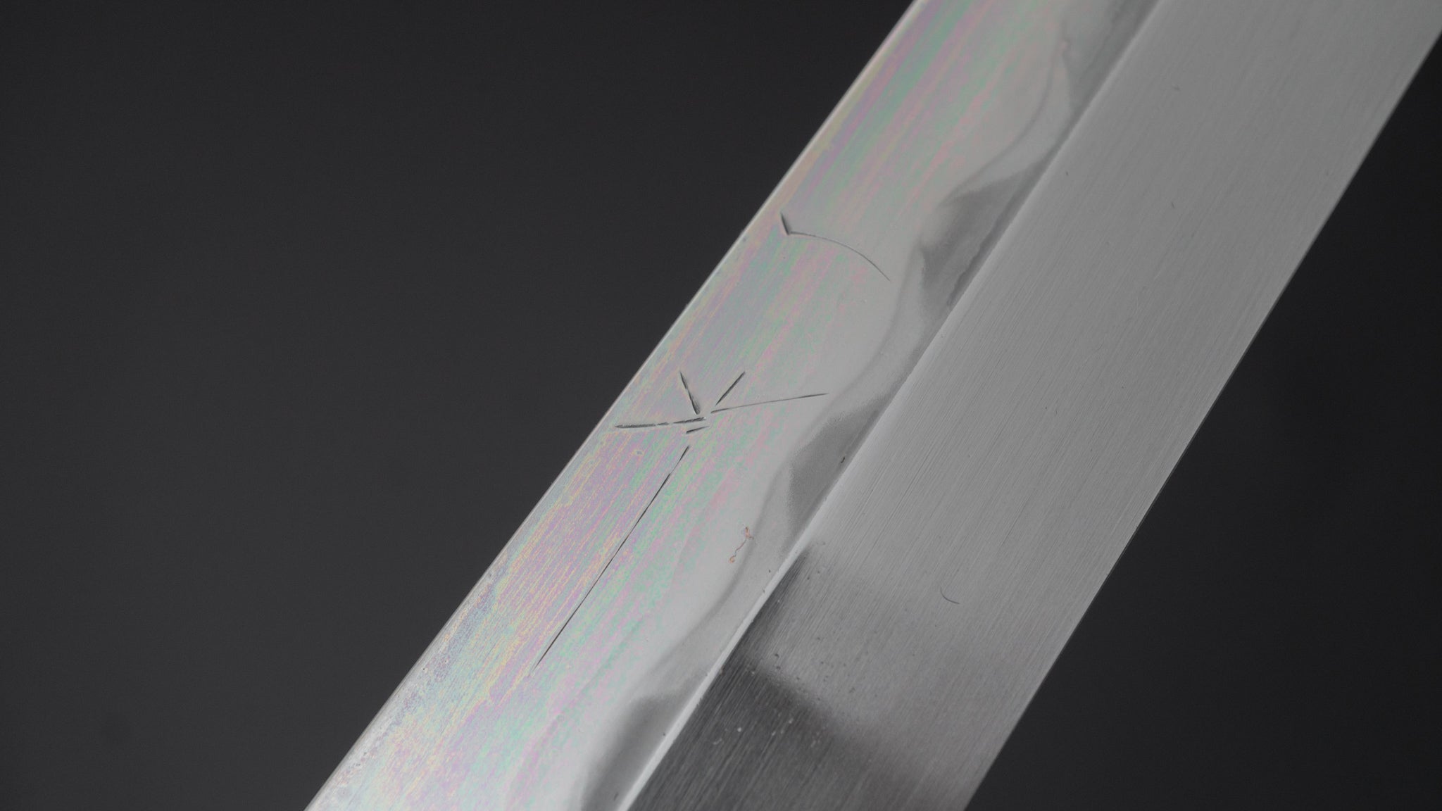 Hitohira Togashi White #1 Notaremon Mizu Honyaki Yanagi Sakimaru 300mm Sushi Knife with Taihei Makassar Ebony Handle & Saya - Premium Japanese Chef Knife for Sushi, Sashimi & Fish Preparation