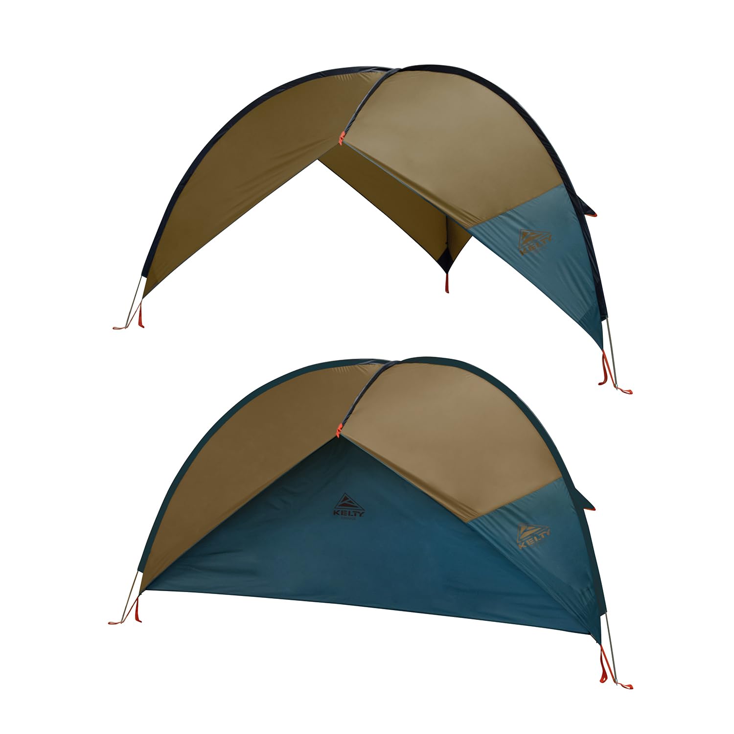 Kelty Sunshade UV Protection Pop Up Portable Shelter - Adjustable Side Walls & Wind Resistant for Beach, Camping, Soccer Games, Backyard | 2024 Model Outdoor Sun Shade for Picnics, Tailgating & Family Gatherings