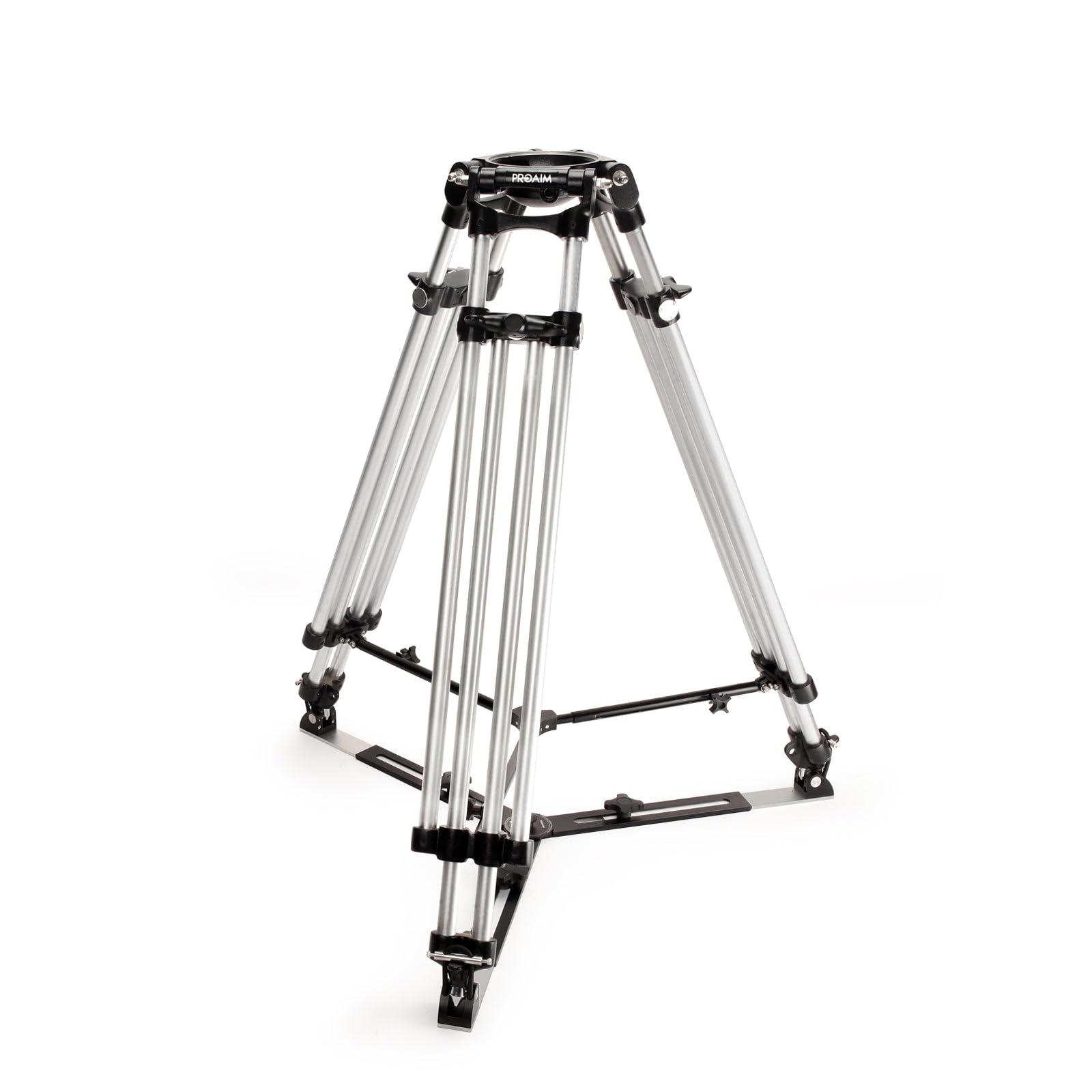 PROAIM Heavy-Duty 150mm Camera Tripod Stand with Spreader - 250kg/551lb Payload, 35