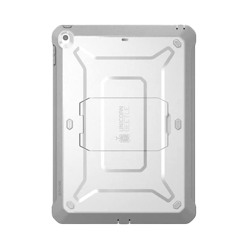 iPad 10.2 Inch Unicorn Beetle PRO Rugged Case - Shockproof Protective Cover with Screen Protector for iPad 8th/7th Gen (White) - Perfect for Outdoor, Travel & Work Protection
