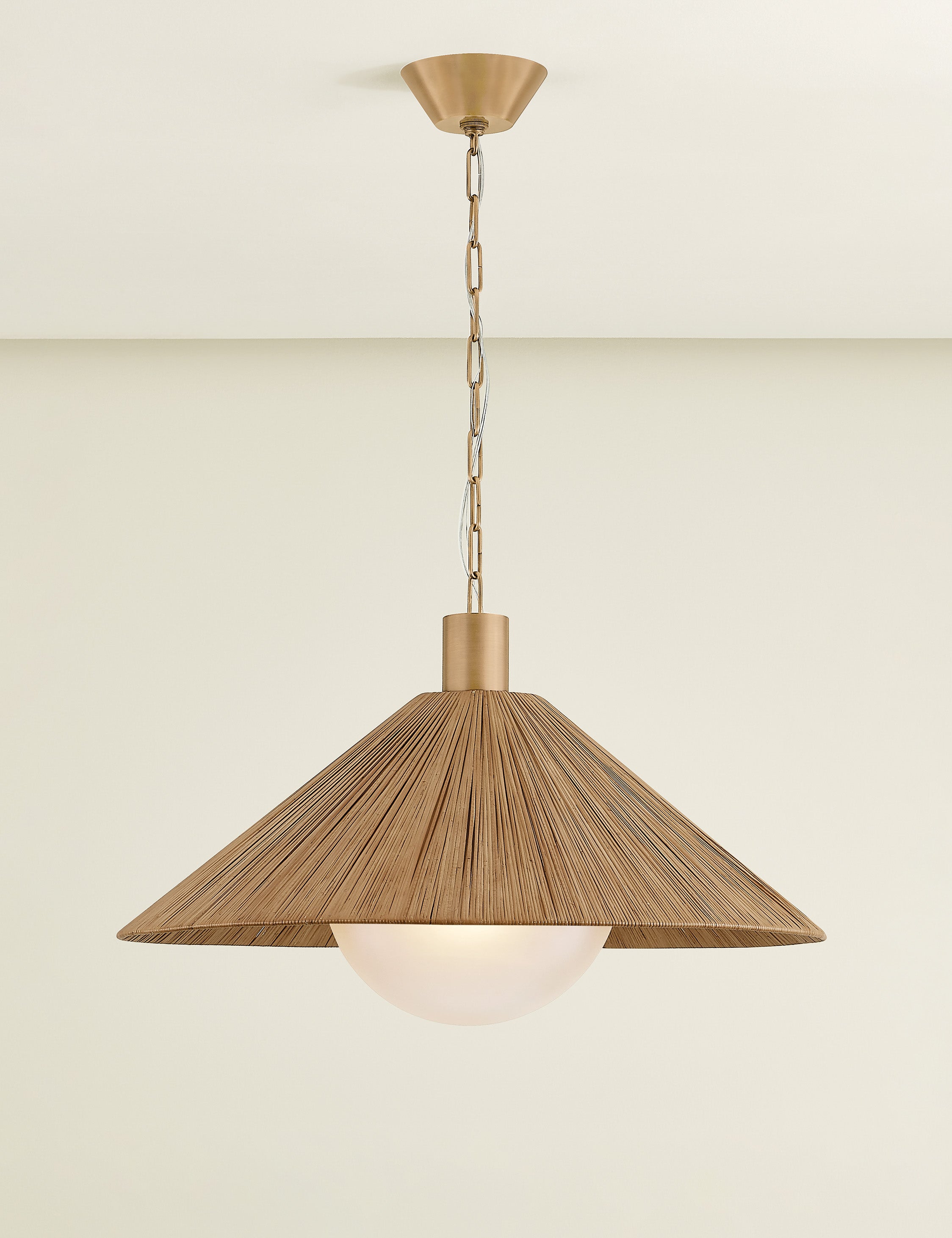 Modern Atia Pendant Light - Elegant Hanging Ceiling Fixture for Dining Room, Kitchen Island & Living Room Decor | Adjustable Height, Dimmable LED Lighting