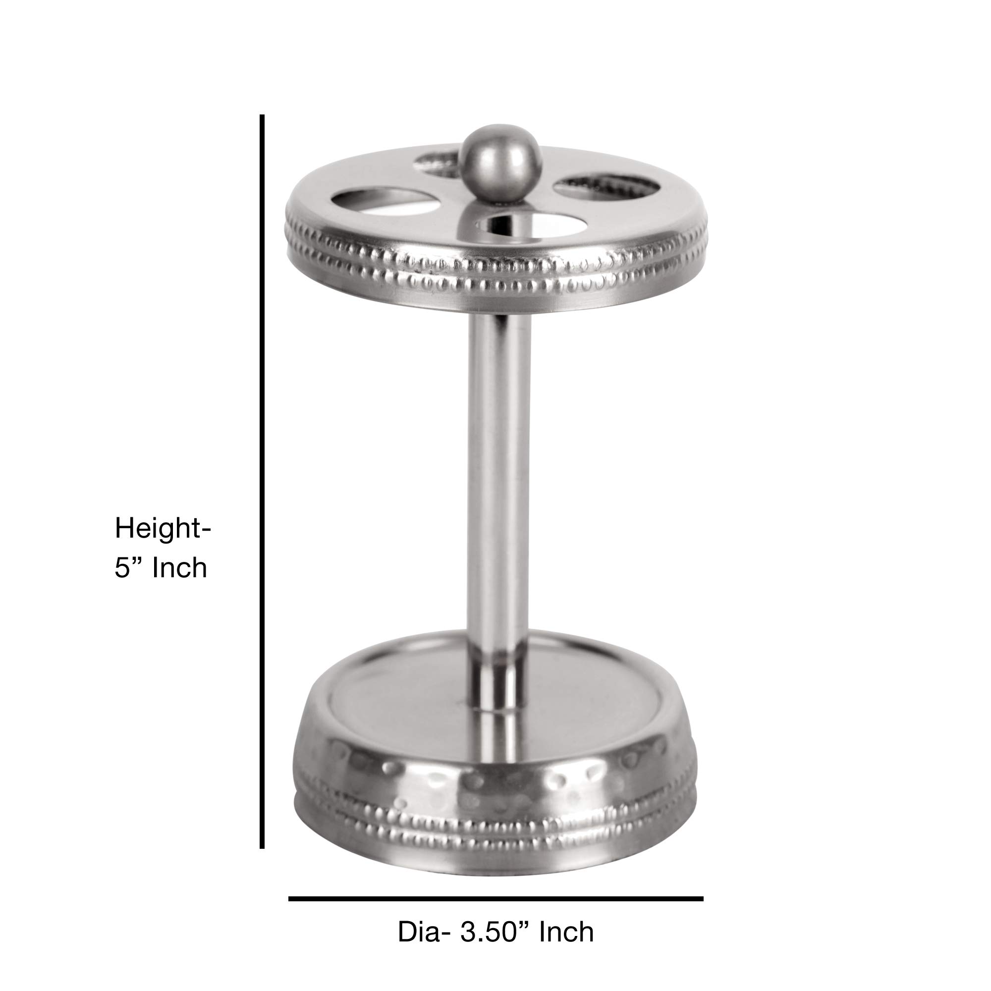 Premium Stainless Steel 4-Piece Bathroom Set - Soap Dish, Toothbrush Holder, Tumbler & Lotion Pump | Modern Hudson Collection | Perfect for Bathroom Organization & Spa-Like Experience