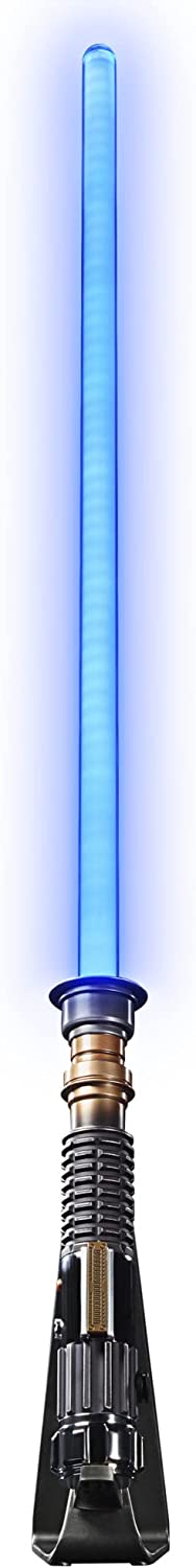 Star Wars The Black Series Obi-Wan Kenobi Force FX Elite Lightsaber - Collectible Replica for Fans & Cosplay, Perfect for Display & Role-Playing Scenes